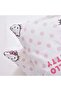 Hello Kitty Polka 2 Pcs 225tc Cotton Pillowcase 50x75cm- Pink - 2