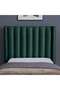 VENUS HEADBOARD CHANEL OLIVE GREEN L-120 : H-125 CM - 2