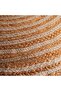 Wently Handmade Jute Pouf 55x55x25cm - Cream - 3