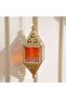 Huda Metal Decorative Hanging Lanterns 182x6x25cm - Gold - 2