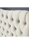 MARS HEADBOARD VELVET WHITE L-90 : H-125 CM - 3