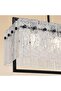 Lucent 6-lights E14 Glass Hanging Pendant Lamp 105x25x30cm - Black - 3