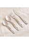 Giraffe 4-piece Kids Cutlery Set - Chrome - 3