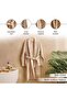 Audrey Microcotton Bathrobe S/m - Beige - 4