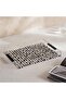 Mirage Geometric Design Acrylic Decor Tray 38x28x4cm- Black