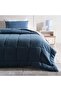 Down Alternative 2-piece Reversible Comforter Set 150x220cm - Blue Grey - 3