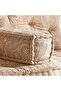Floral Paisley Embroidered 4-piece Majlis Set 70x160x10cm - Beige - 4