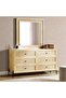 Blaiz Dresser With 6 Drawer & Mirror