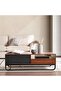 Rosil Coffee Table Medium Curved Legs - Walnut - 2