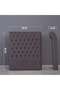 Aurora Headboard Velvet Grey L-120 : H-125 Cm - 4
