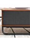 Rosil Coffee Table Medium Curved Legs - Walnut - 5