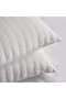 Rebecca Pintuck Stripe 3-piece King Duvet Cover Set 230x220cm - White - 7