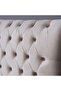URANUS HEADBOARD CHANEL BEIGE L-100 : H-125 CM - 5