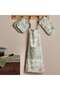 English Garden 2piece Cotton Printed Kitchen Towel Set 50x70cm - Sage - 3