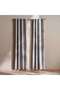 Wayne Textured Stripe Blackout 2 Piece Curtain Set 135x240cm - Grey - 4