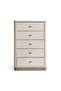 Suzie Chest Of 5 Drawer - Beige - 5