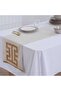 Alvaro Embroidered Table Runner 40x180cm - Gold