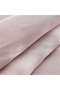 Premium Turkish Cotton Jersey Solid 3-piece Super King Duvet Cover Set 260x220cm - Soft Blush - 4
