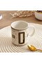 Alphabet O Mug 300ml -white
