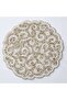 Exton Beaded Placemat D38cm-gold - 3