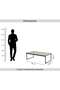 Kinzon Coffee Table - Natural Black - 5