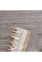 Dublin Hand Loom Rug with Fringe 200x290cm - Grey - 3