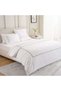 Reflection Home Mila Ladder Lace 3-Piece Super King Duvet Cover Set 260x220cm - Navy