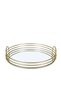 Solana Round Metal Tray With Glass Mirror Dia35x3cm- Gold - 3