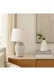 Cottage E27 Ceramic Table Lamp Dia 28x45cm - Beige - 6