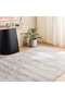 Erin Shaggy Velvet Rug 120x160cm - Beige