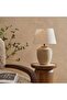 Tarver E-27 Ceramic Table Lamp 30x30x44.5cm - Beige