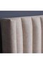 VENUS HEADBOARD CHANEL BEIGE L-90 : H-125 CM - 5