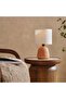 Birchell E-14 Ceramic Table Lamp 15x15x25cm - Brown