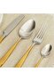 Classic 24-Piece Cutlery Set -Gold Chrome - 2