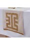 Alvaro Embroidered Table Runner 40x180cm - Gold - 2