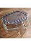Luka Rectangular Food Container 640ml -clear - 2