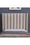 VENUS HEADBOARD CHANEL BEIGE L-90 : H-125 CM - 2