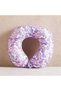 Unicorn Memory Foam Kids Travel Pillow 23x23x8cm - Pink - 4