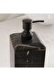 Dragon Marble Soap Dispenser 8.6x8.6x14.5cm - Black - 2