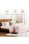 Elegance 3-Piece Duvet Cover Set 230x220cm - Peach - 4