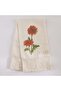 Serene Dahlia Printed Kitchen Towel 50x70cm - Orange - 3