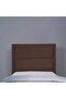 TROJAN HEADBOARD VELVET BROWN L-120 : H-125 CM - 2