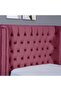 NEPTUNE HEADBOARD VELVET PINK L-100 : H-125 CM