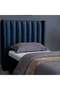 VENUS HEADBOARD CHANEL NAVY BLUE L-120 : H-125 CM