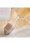 Levin Led Vintage Bulb G95 Diamond Filament E27 4w 2700k Warm Light Amber Glass - 3