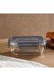 Luka Rectangular Food Container 640ml -clear