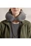 Trek Memory Foam Travel Pillow 30x30x9cm - Grey - 4