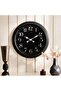 Warner Wall Clock Dia 61x5.7cm- Black
