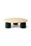 Miro Coffee Table Concrete - Beige Dark Green - 4