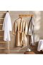 Caspian Waffle Texture Bathrobe L/xl - Grey - 5